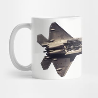 F-22 Raptor weapons doors open Mug